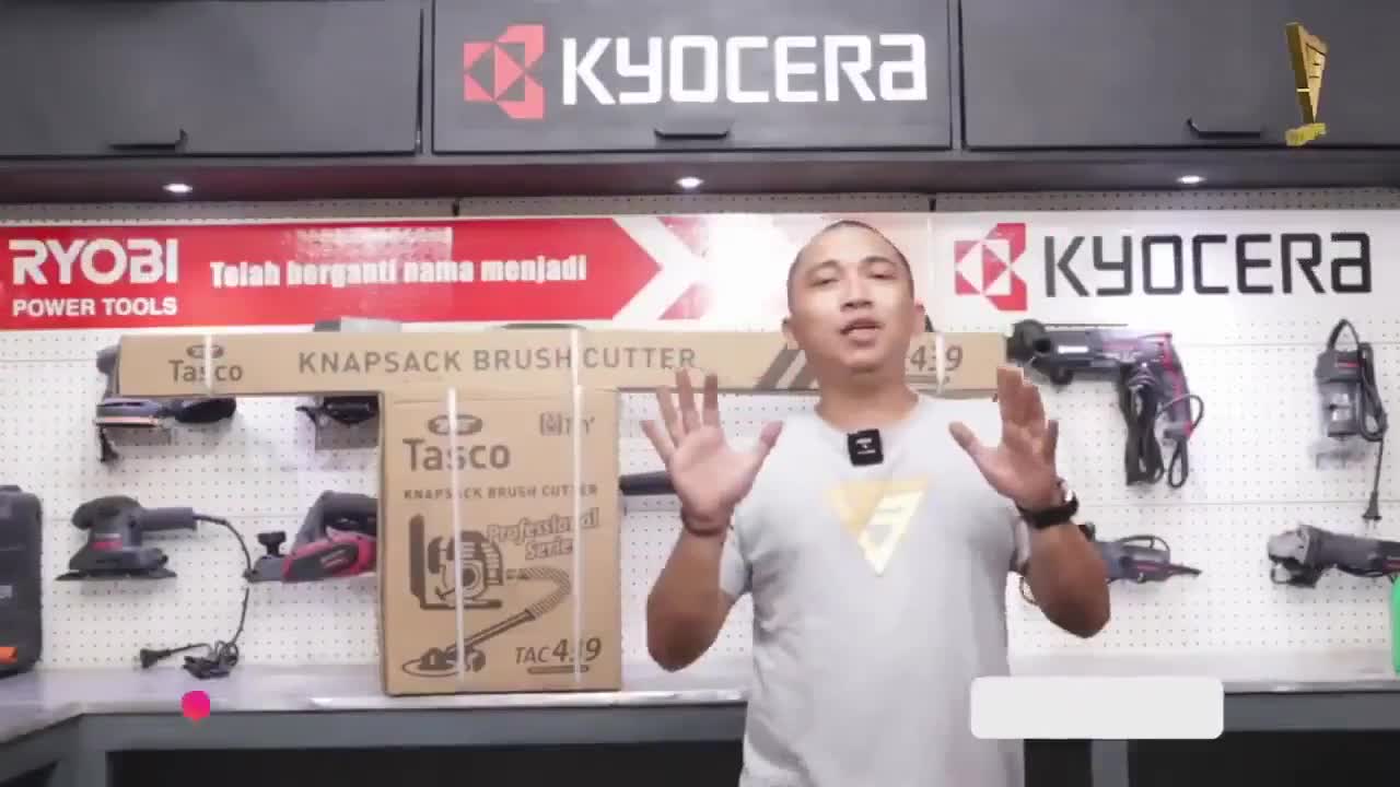 Tasco Mesin Potong Rumput Gendong TAC 439 Brush Cutter 4 Tak TAC439
