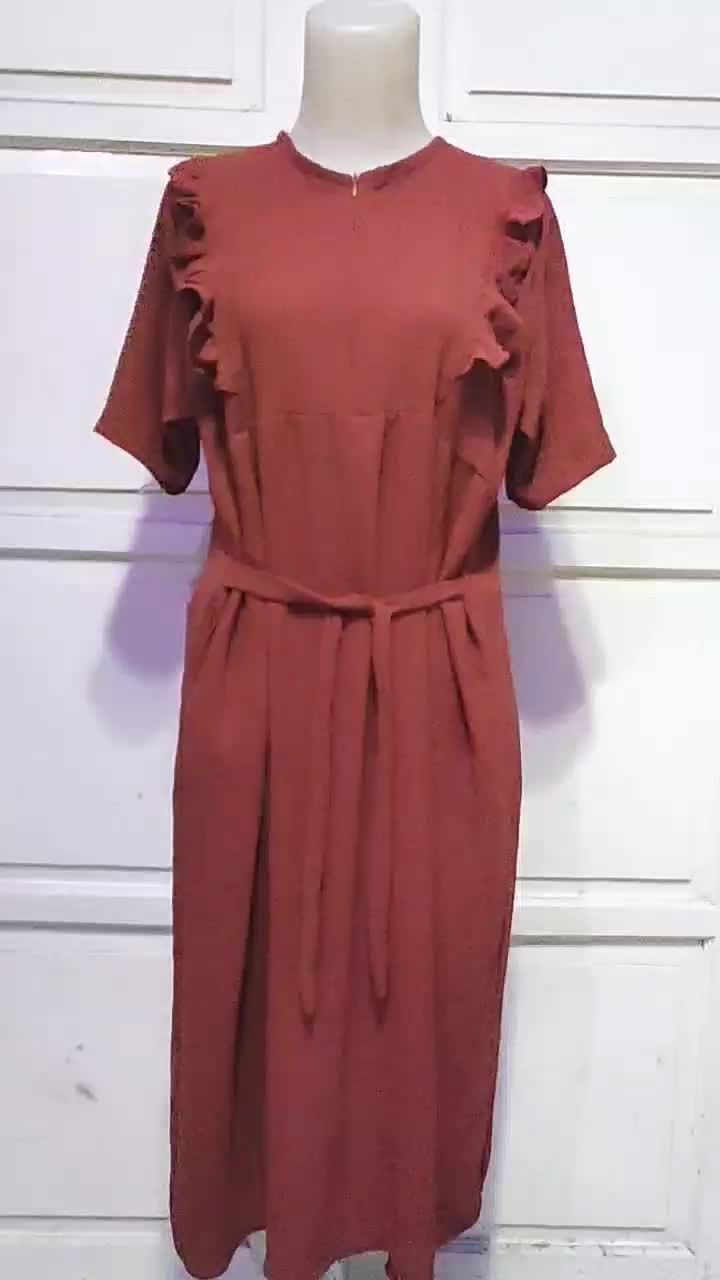 Paket Usaha 100 Ribu Dapat 3 pcs Daster Crinkle Tiga Model Berbeda Nadira Aini Nagita Dress Airflow Tebal Nyaman Busui