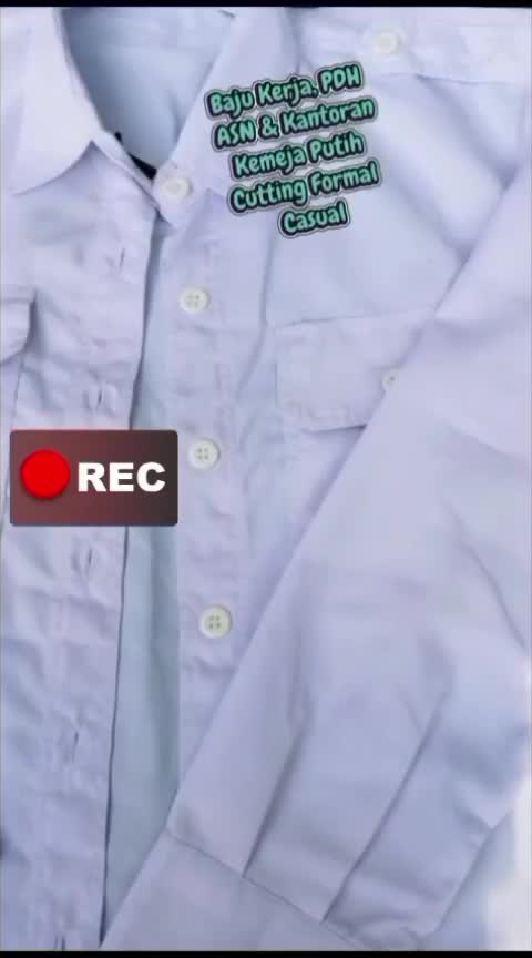 Baju Putih PDH/PASKIBRA Lengan Panjang Seragam Pria Safety Kerja Wearpack
