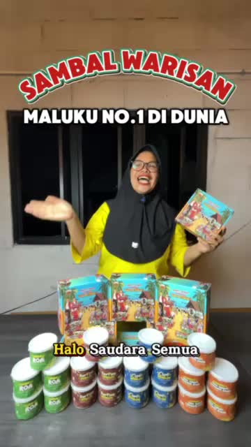 Sambal Ikan Tuna Bumbu Cili Warisan Maluku No. 1 Halal di Dunia - Dapur Fizzul