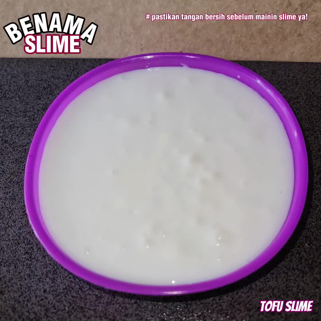 [BENAMA SLIME] TOFU SLIME TERMURAH ISI 200ML Mainan Anak