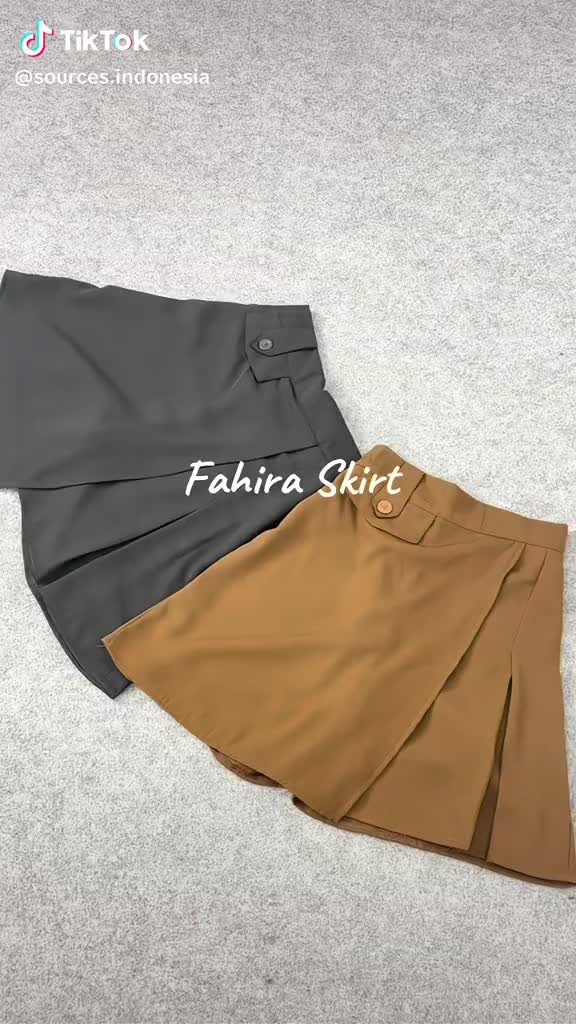 FAHIRA SKIRT / SKIRT PENDEK WANITA / SOURCES INDONESIA