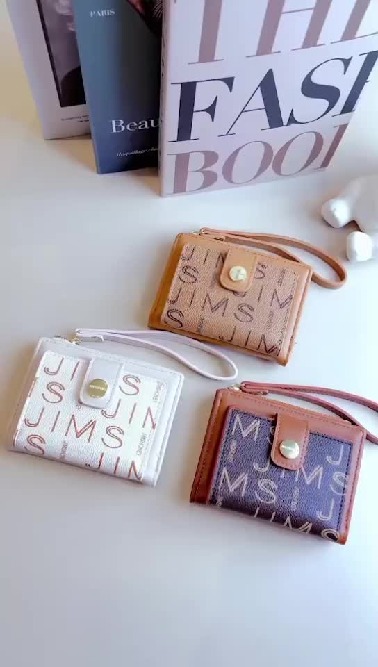 Jims Honey RICA WALLET Dompet Cewek Elegan Viral  (Free Exlusive Box) Kartu Kulit Uang kecil