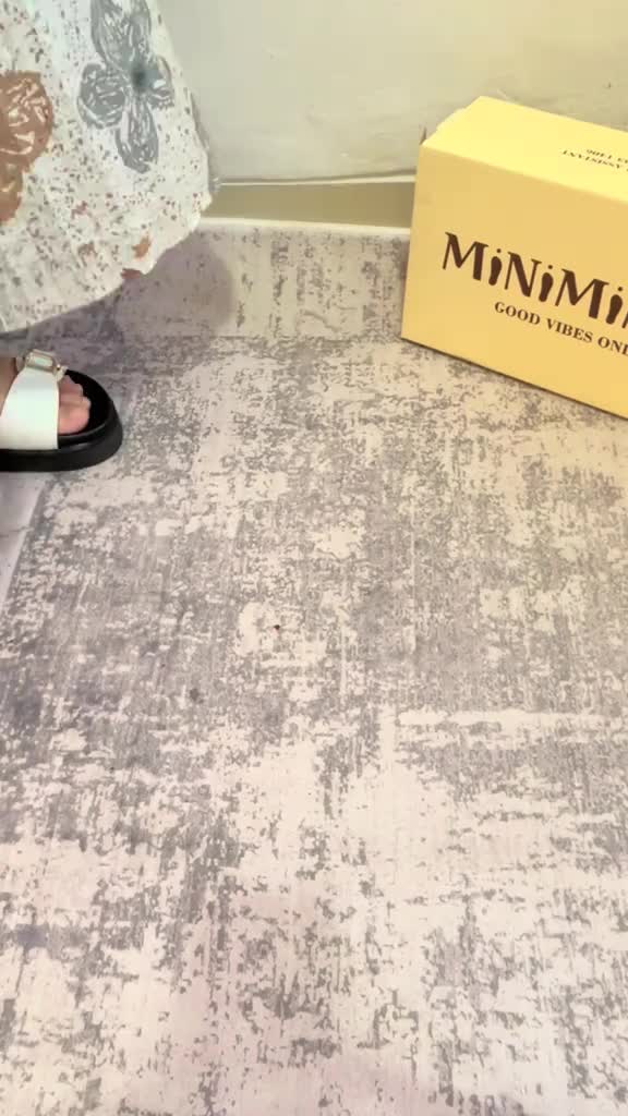 MiNiMiMO By Anes - Sandal Wanita Sandal Platform | Rimar White Merah Sendal Black