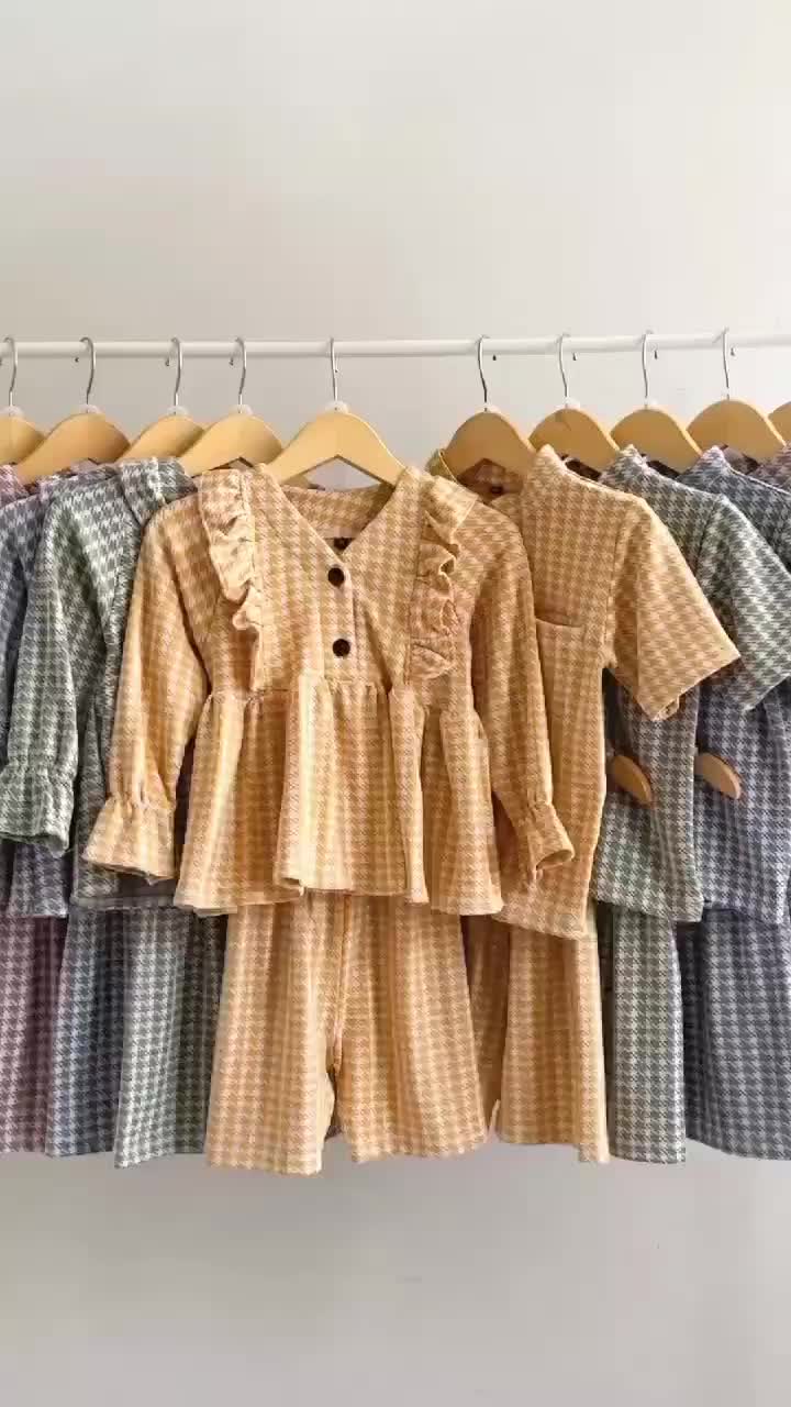 DEAN • (1 Baju 2 Celana) Ramies Series • Baju Anak 3 in 1 Baju Couple Anak 6bulan - 10 tahun