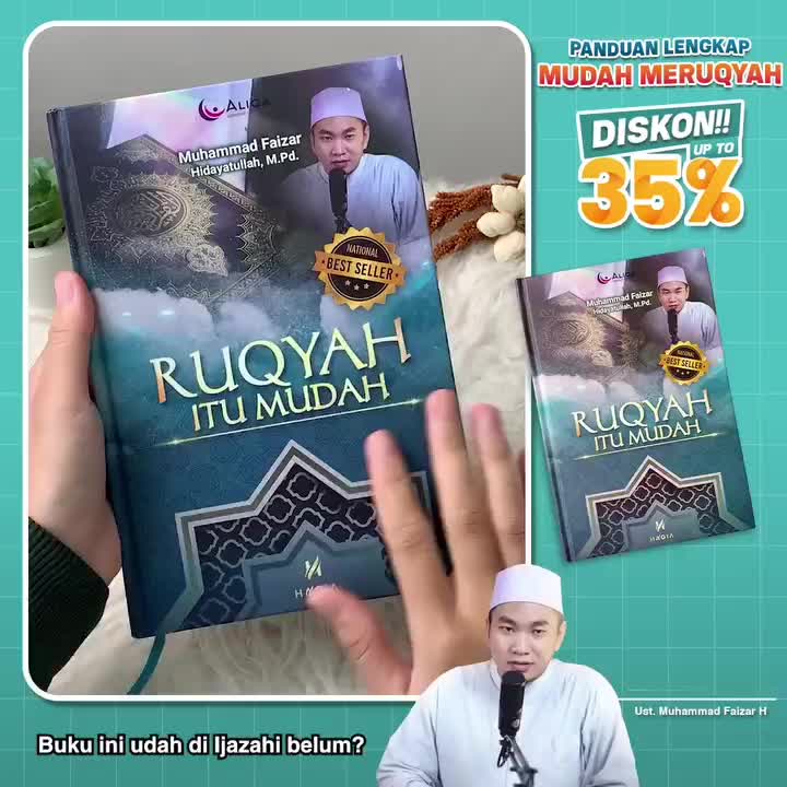 Panduan Sukses Ruqiah Mandiri ustdz muhammad Faizar free parfum ibadah