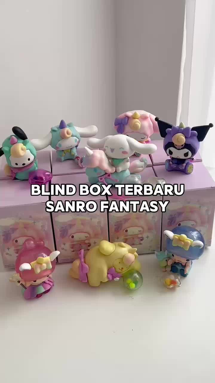 [randomfinds]  Blind Box Karakter Lucu / Cute Character Action Figure / Mainan Karakter Dalam Kotak Lucu / Kids Toy Toy