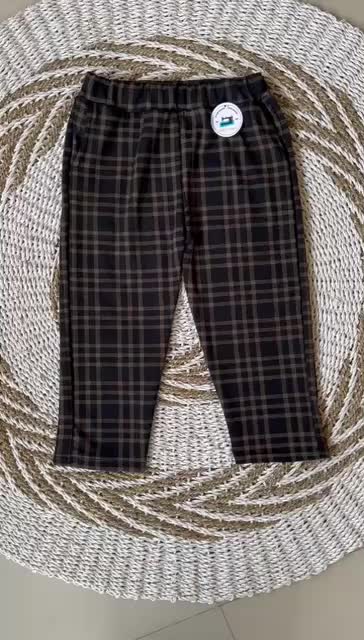 CELANA MOTIF KOTAK 7/8 WANITA/celana panjang wanita/celana motif Dewasa Cewek Santai
