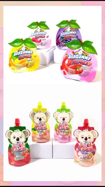 [PACK ISI 10]  Kiokio Minuman Jellydrink Raspberry Watermelon HALAL 70ml - Minuman Sehat - Food, Strawberry Jeli Puding Makanan Pudding Stroberi