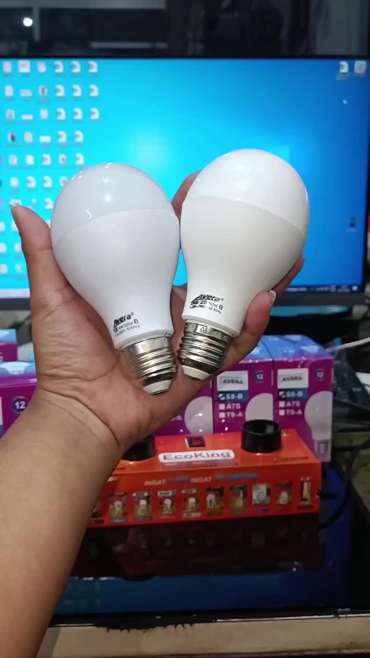 Lampu Bohlam Led 5 Watt 10 Watt 15 Watt 20 Watt 30 Watt Putih Kuning