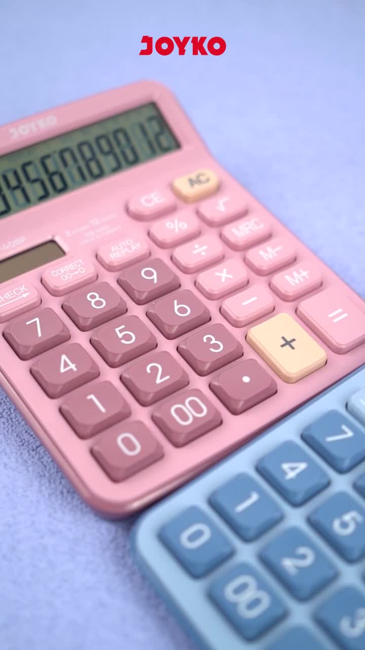 JOYKO Calculator Kalkulator CC-40BP 12 Digits Check & Correct