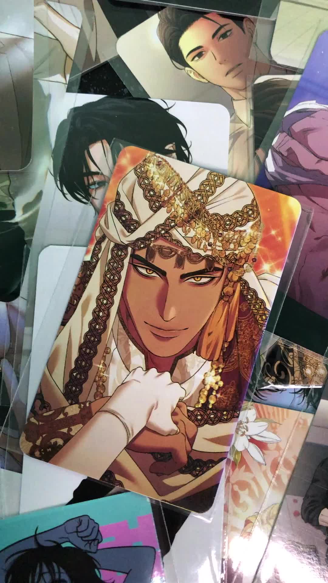manhwa smut photocard 20 pcs predatory marriage tears on a withered flower broken ring