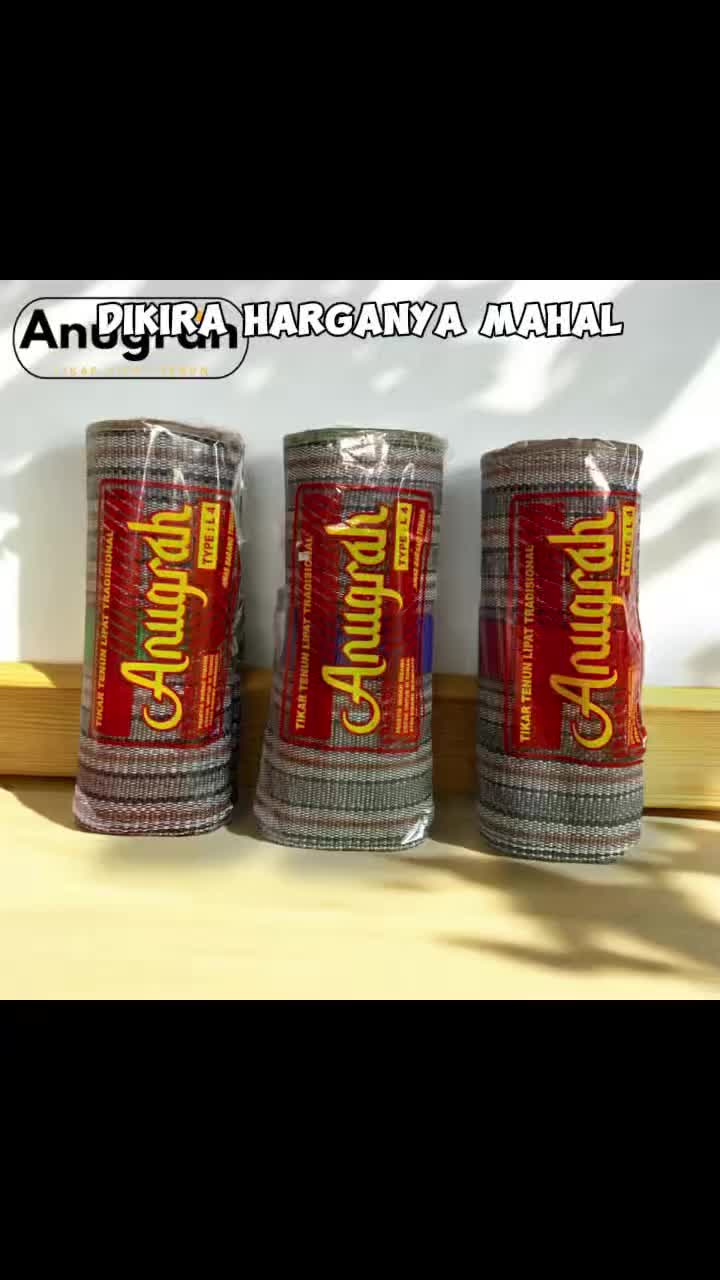 Tikar Lipat Tenun Anugrah 200 x 285  - Karpet Lipat Multiguna untuk Kumpul-kumpul Keluarga, Camping, Hajatan, dan Outdoor - Benang, Lantai, Kain