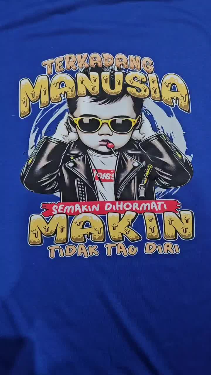 Kaos Atasan oblong pria Lengan pendek \ Kaos oblong Sablon SEMAKIN / Kaos Oblong unisex/ Baju Kaos Tshirt/ Tshirt pria / Tshirt pria
