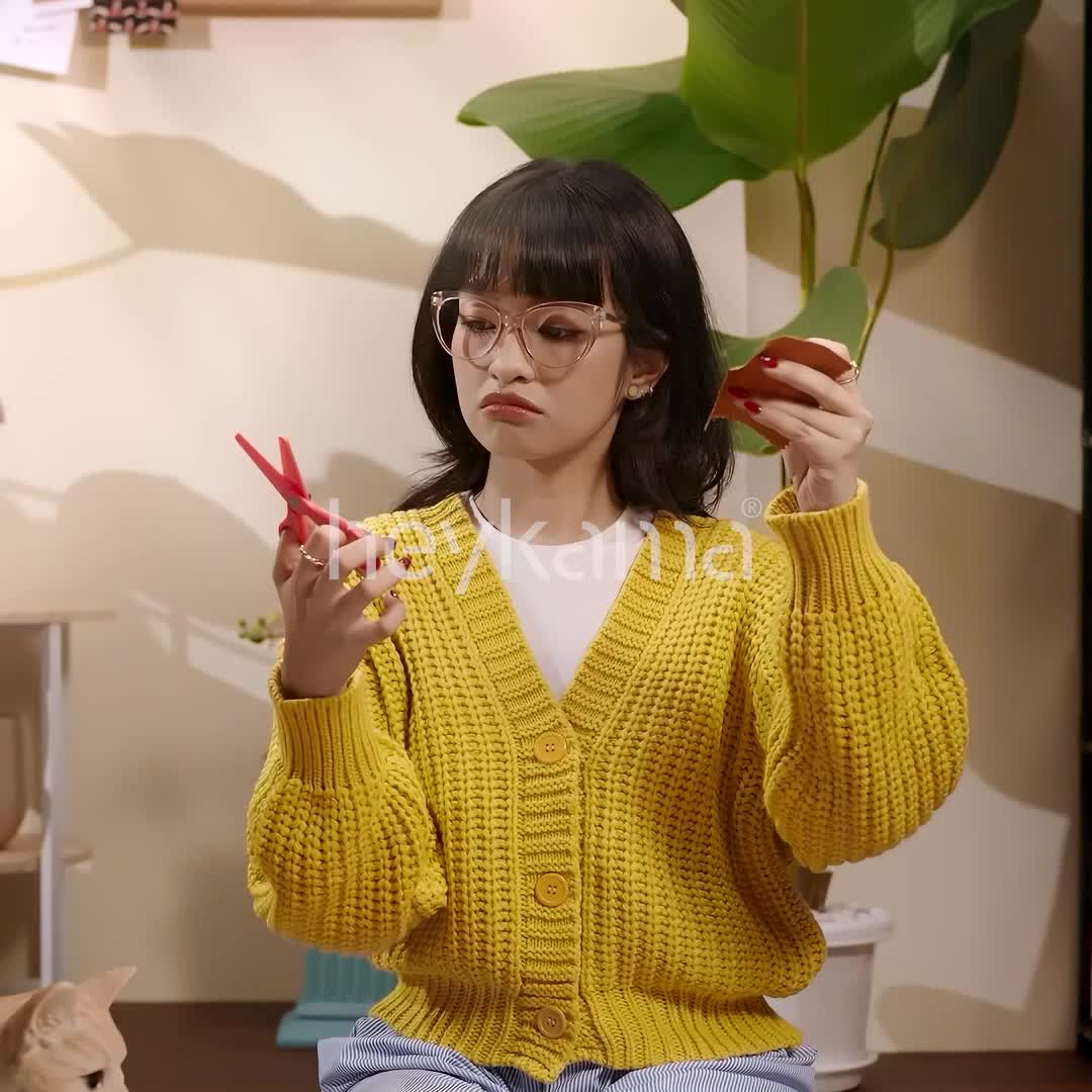 heykama - Frame Kacamata Shuji ( Kacamata Cat Eye )