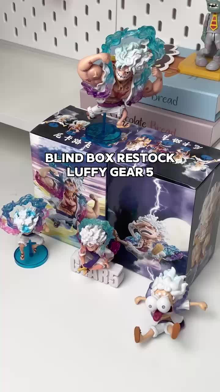 [randomfinds]  Blind Box Karakter 1 PCS One Piece Naruto Demon Slayer / Cute Character Action Figure / Mainan Karakter Jepang Toy