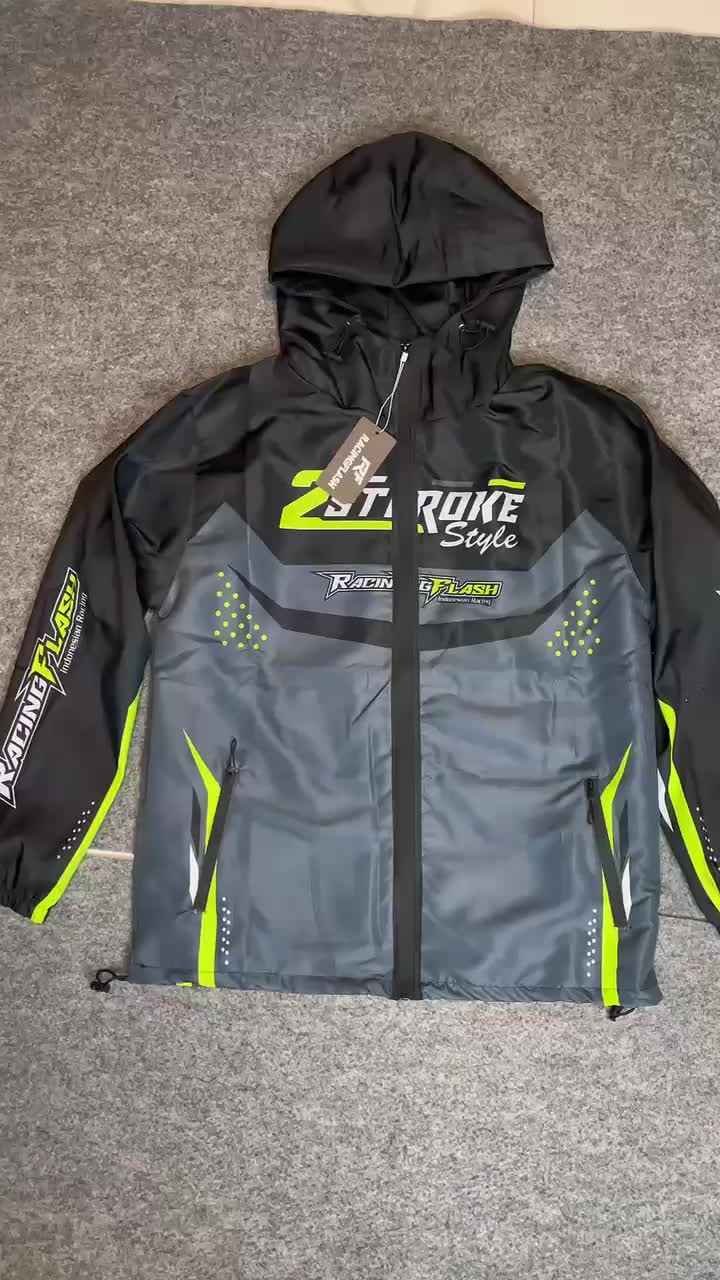 JAKET RACING FLASH BAHAN PARASUT/JAKET RACING PARASUT/JAKET 2STROKE