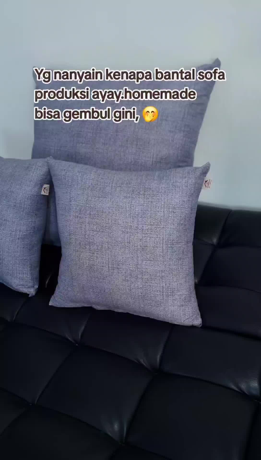 Sarung Bantal Sofa Resleting Ukuran 45*45cm - 40*40cm