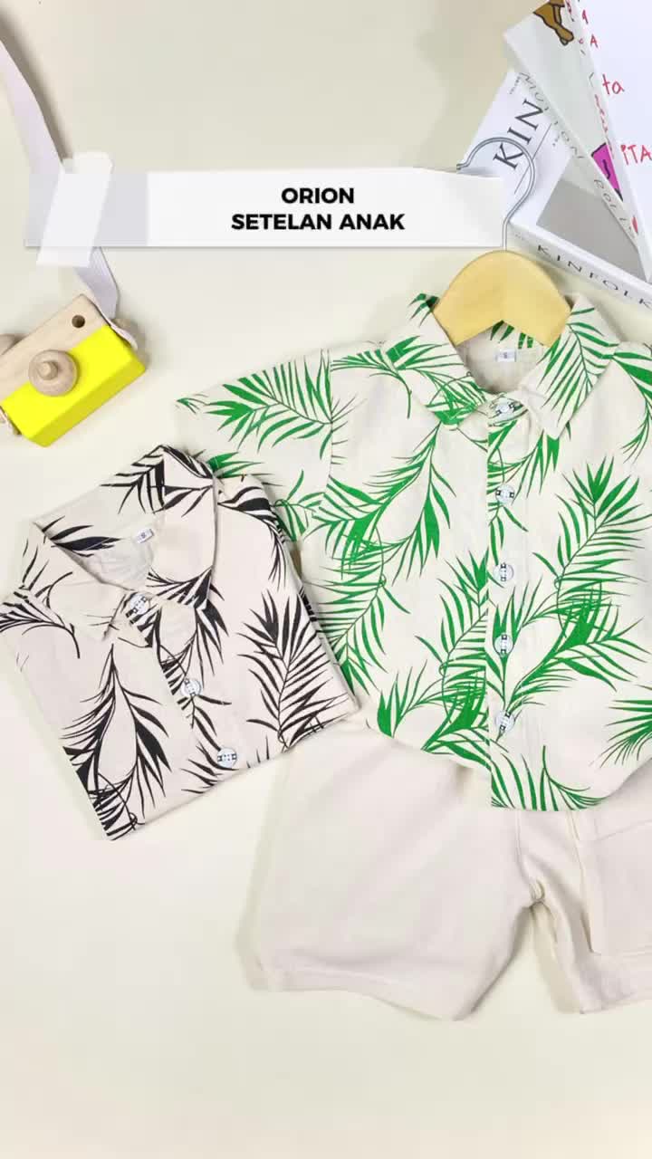 Setelan Kemeja Anak Laki-Laki ORION 1-4 Tahun Baju Anak Berkualitas