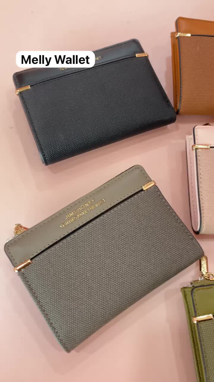 JIMS HONEY Melly Wallet – Dompet Kartu Dan Uang Elegan Muat Banyak
