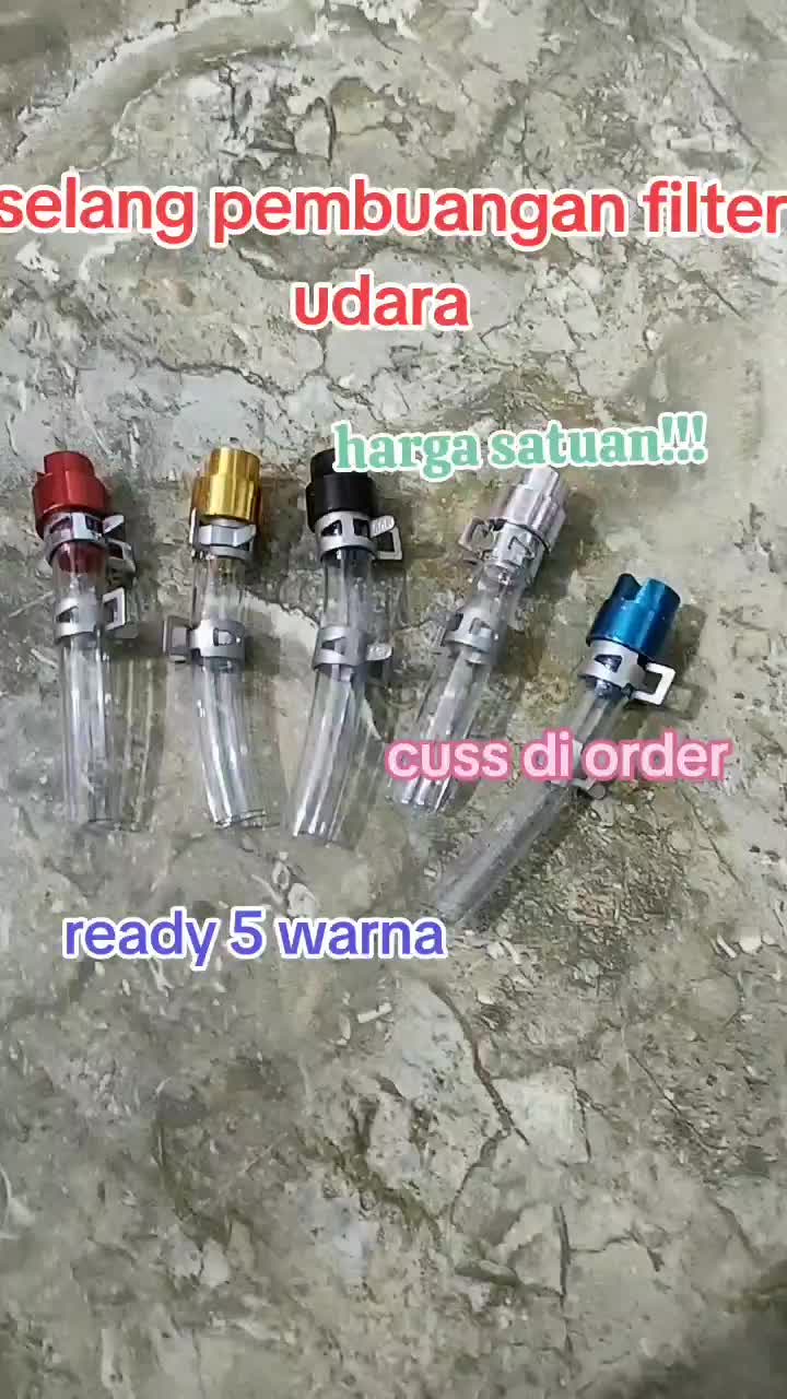 SELANG PEMBUANGAN FILTER UDARA TUBE DRAIN FREE BREKET UIVERSAL BUAT METIC BEBEK BEAT MIO SCOOPY FINO XEON VARIO LED 110 125 150 160 SOUL FAZZIO NMAX LEXI PCX AEROX  DLL VARIASI MOTOR AKSESORIS