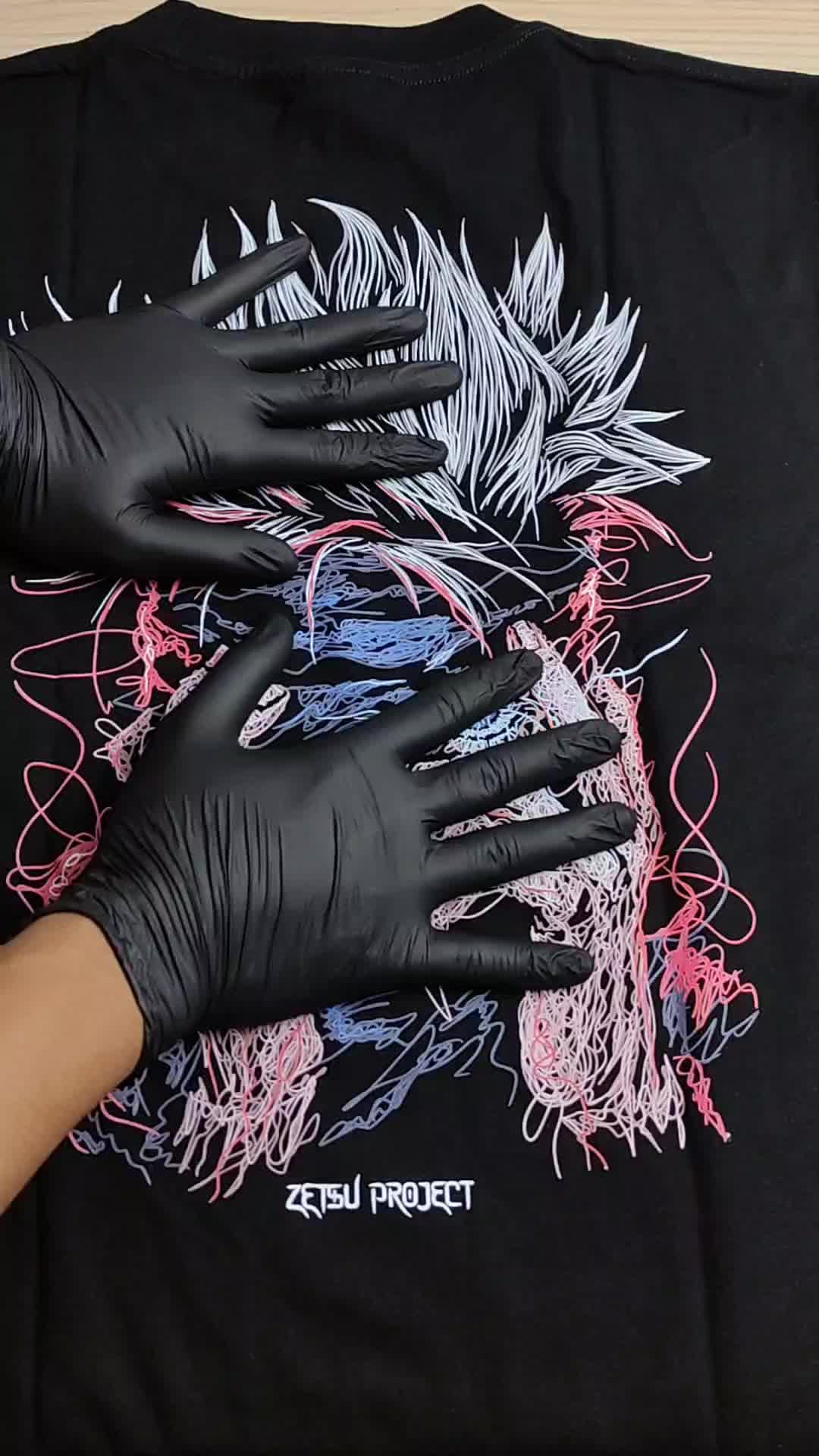 Zetproject Zetsu - Kaos Tshirt Anime Distro Hitam Pria Wanita Lengan Pendek - SCGojo