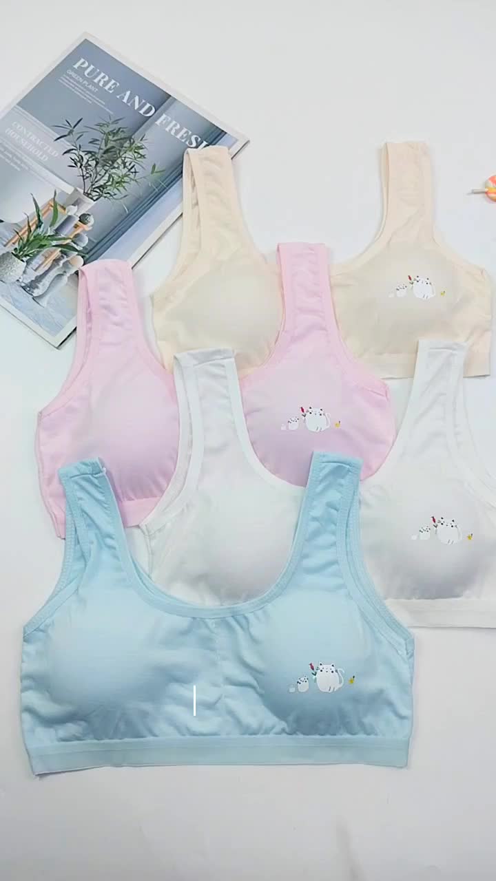 MINA ISI 3 PCS MINISET BUSA LEPAS PASANG Anak Abg SD SMP Remaja Motif Kucing Cat 8117 Fashion