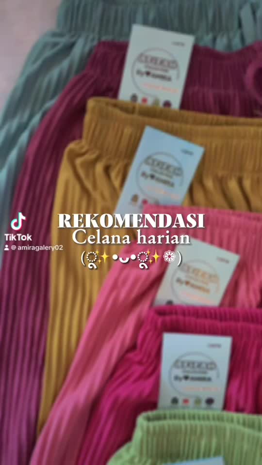Kulot lidi 100rb dapat 8pcs / celana pendek 7/8 wanita Dewasa kulot  tali