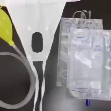Alat Bantu Kencing Urinal Bag Pee Holder dengan tas urinoir untuk Pria dan wanita Pasien stroke Pasien lumpuh orang tua yang sakit