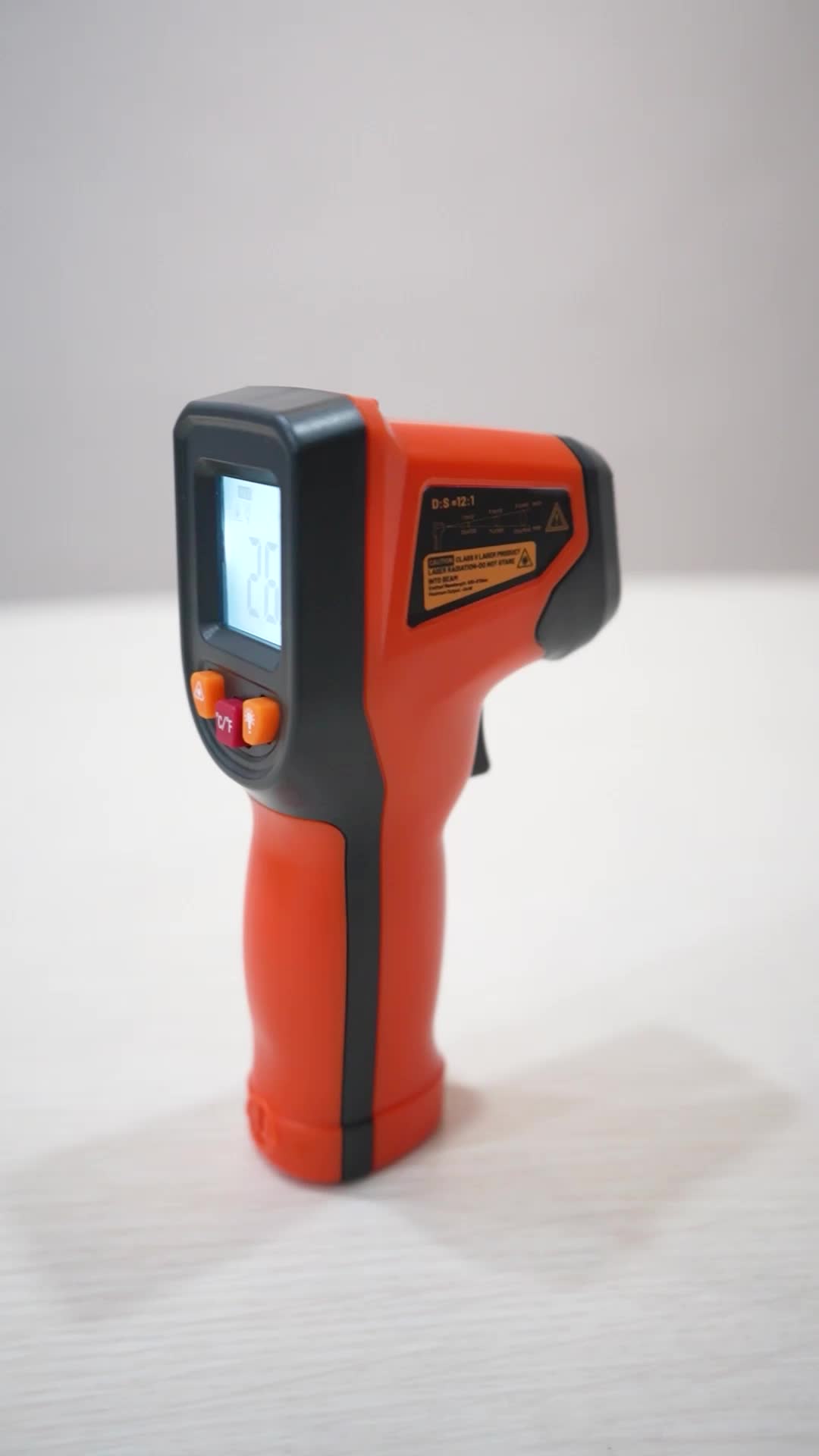 TIP TOP TIT-400 Infrared Thermometer / Thermometer Infrared Digital Non Contact / Digital Infrared Thermometer / Laser Termo Gun / Termometer Tembak Alat Ukur Pengukur Suhu
