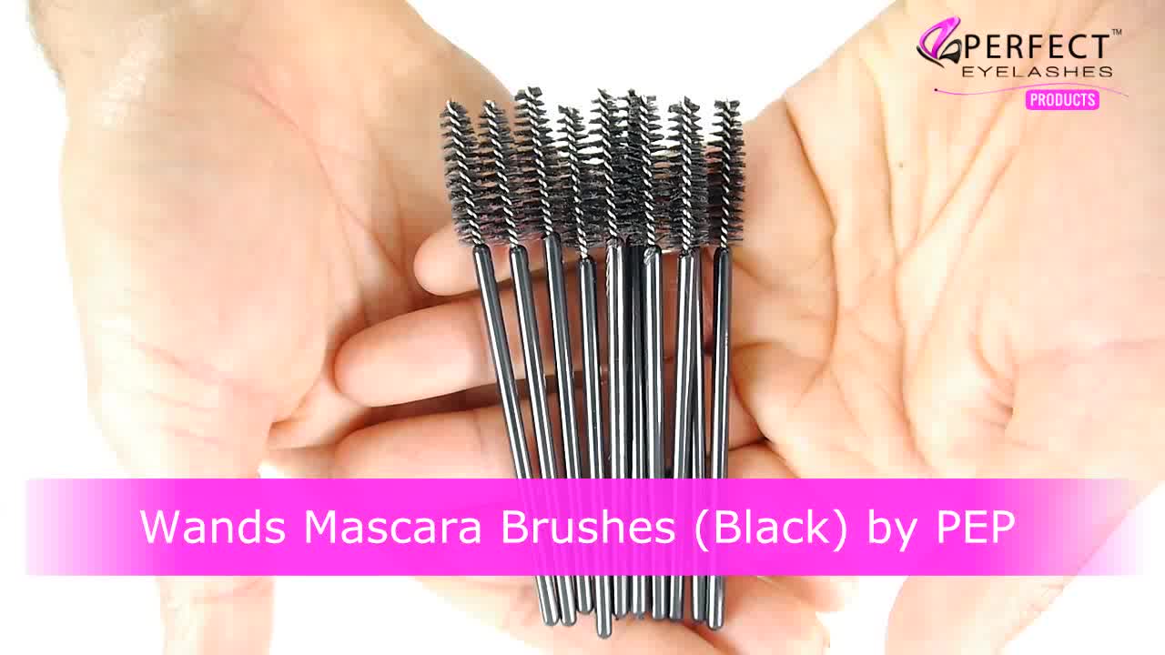 Mascara Wand Sisir Bulumata Eyelash Extension Tidak Kaku Warna Random Order Min 1 Pax 50pcs / SISIR EYELASH MASCARA PER PCS