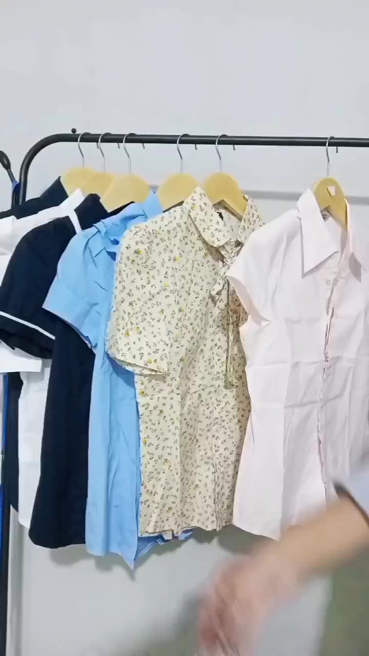 KEMEJA WANITA LENGAN PENDEK KOREAN STYLE