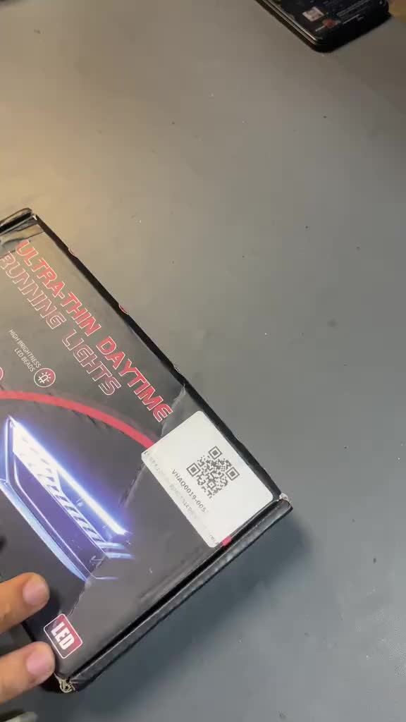 LAMPU DRL ALIS RGB  MODE BELANG ANTI BINTIK SANGAT TERANG 30 CM 60 CM  LED projector LAMPU ALIS RGB RUNNING MATRIX 210 MODE
