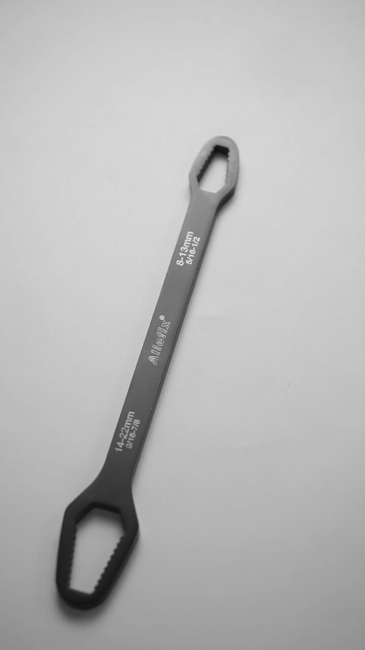 ALLEFIX Kunci Torx Wrench 2 Kepala Ring ganda Pas Universal 8-22Mm Multifungsi 6551
