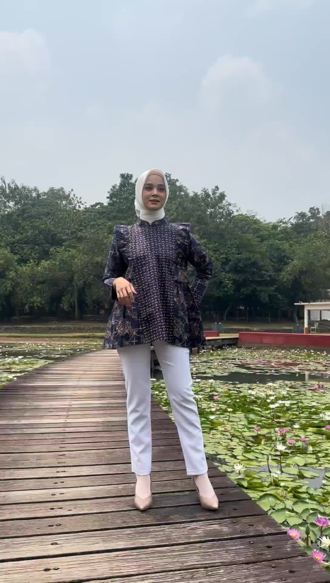 BLOUS LILY BAJU BATIK ATASAN WANITA BATIK WANITA