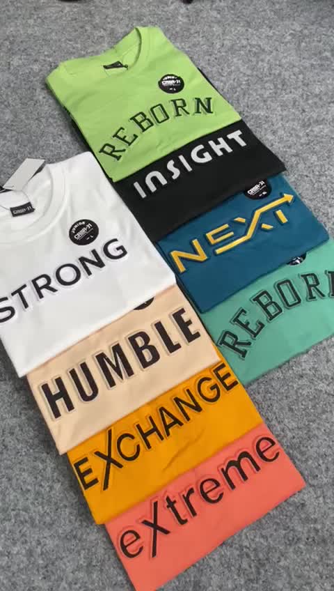 Crsr31 - Paket isi 4pcs Baju Anak Kaos Distro Baahan semi katun 24s M-4XL Baju Keren Tshirt Oblong Atasan Polos Fashion