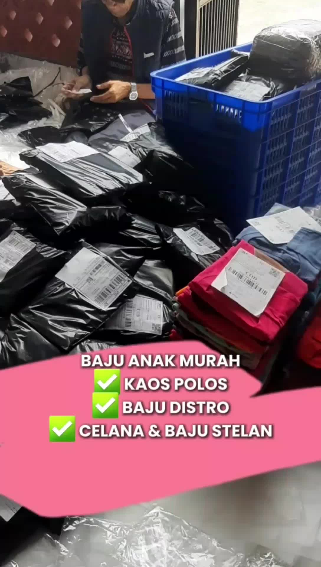 Baju Distro Anak Lengan Pendek - Unisex - Cotton Combed 30s - Unisex Kaos