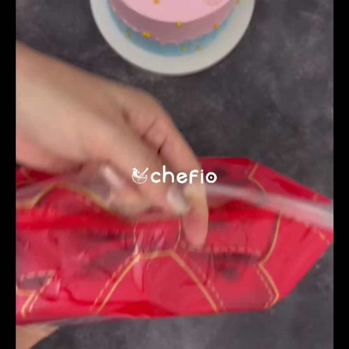 Chefio Plastik Roti ZipLock Seal Klip / Kantong Plastik Roti Tawar Kue