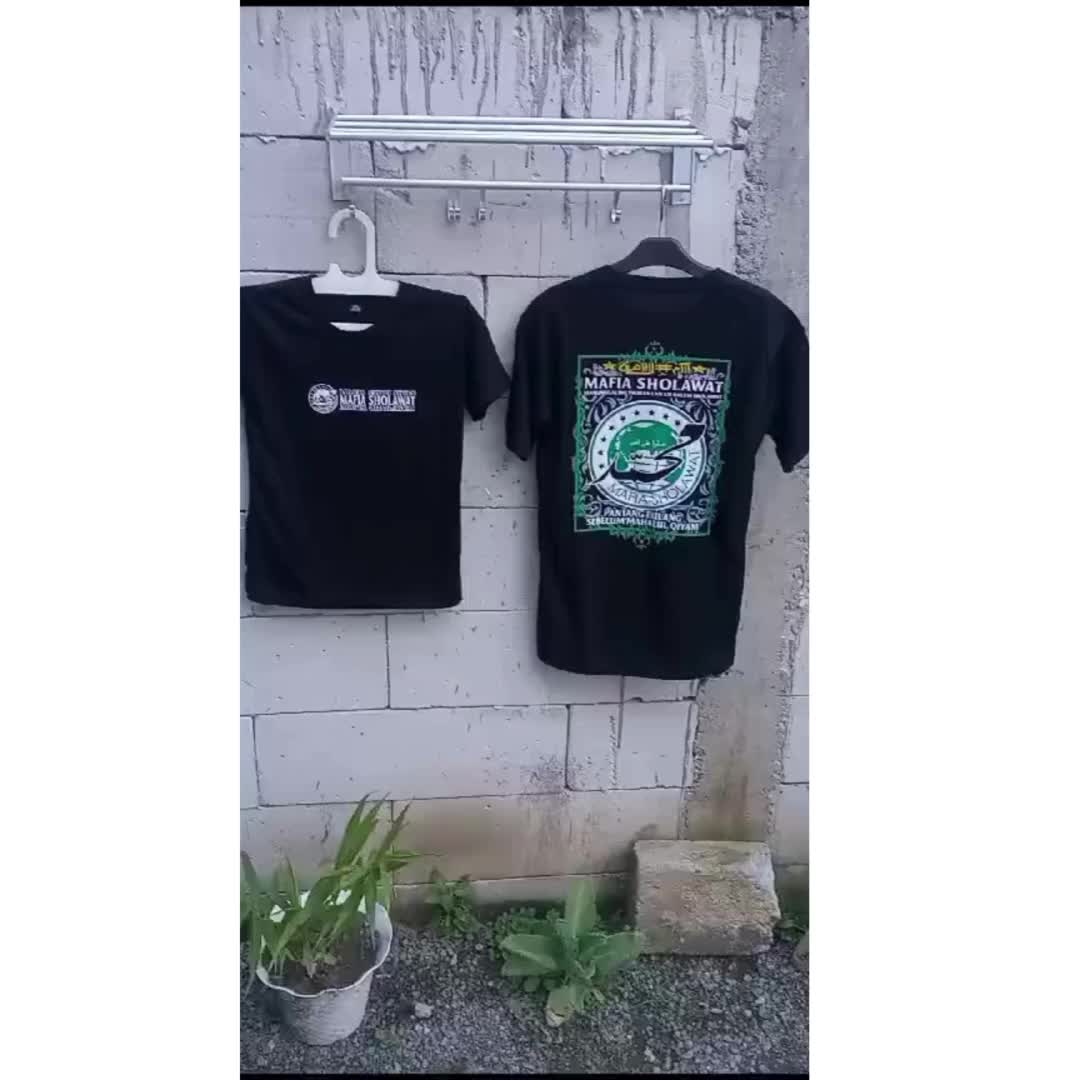 Kaos Anak Mafia Sholawat Pendek Premium Cotton Combed 30s - Kidspanda Bus - Lembut