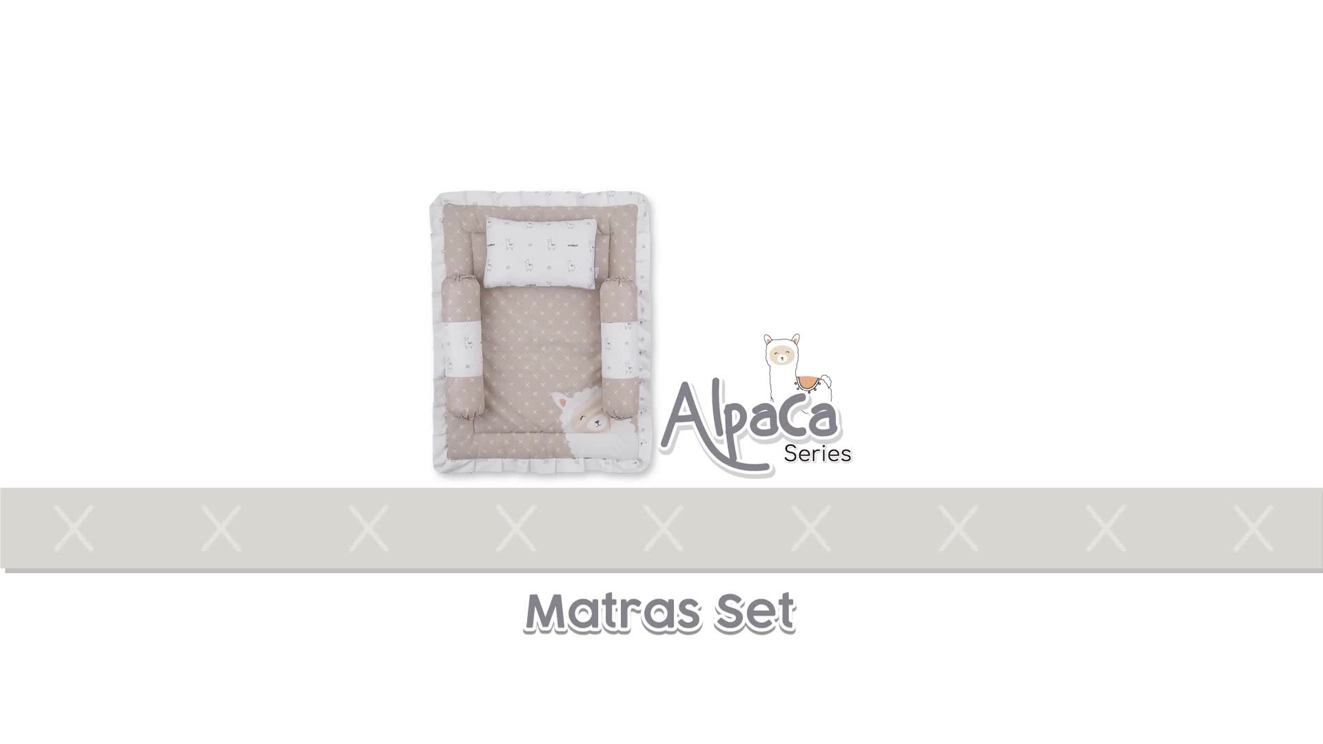 Omiland Matras Alpaca Series - OB24201 OB24202 OB24203 OB24204 OB24205 Alas Bantal Guling