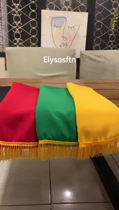 ￼( 150 cm x 25 cm ) Sampur/selendang Tari Gandrung Untuk Anak TK dan Paud