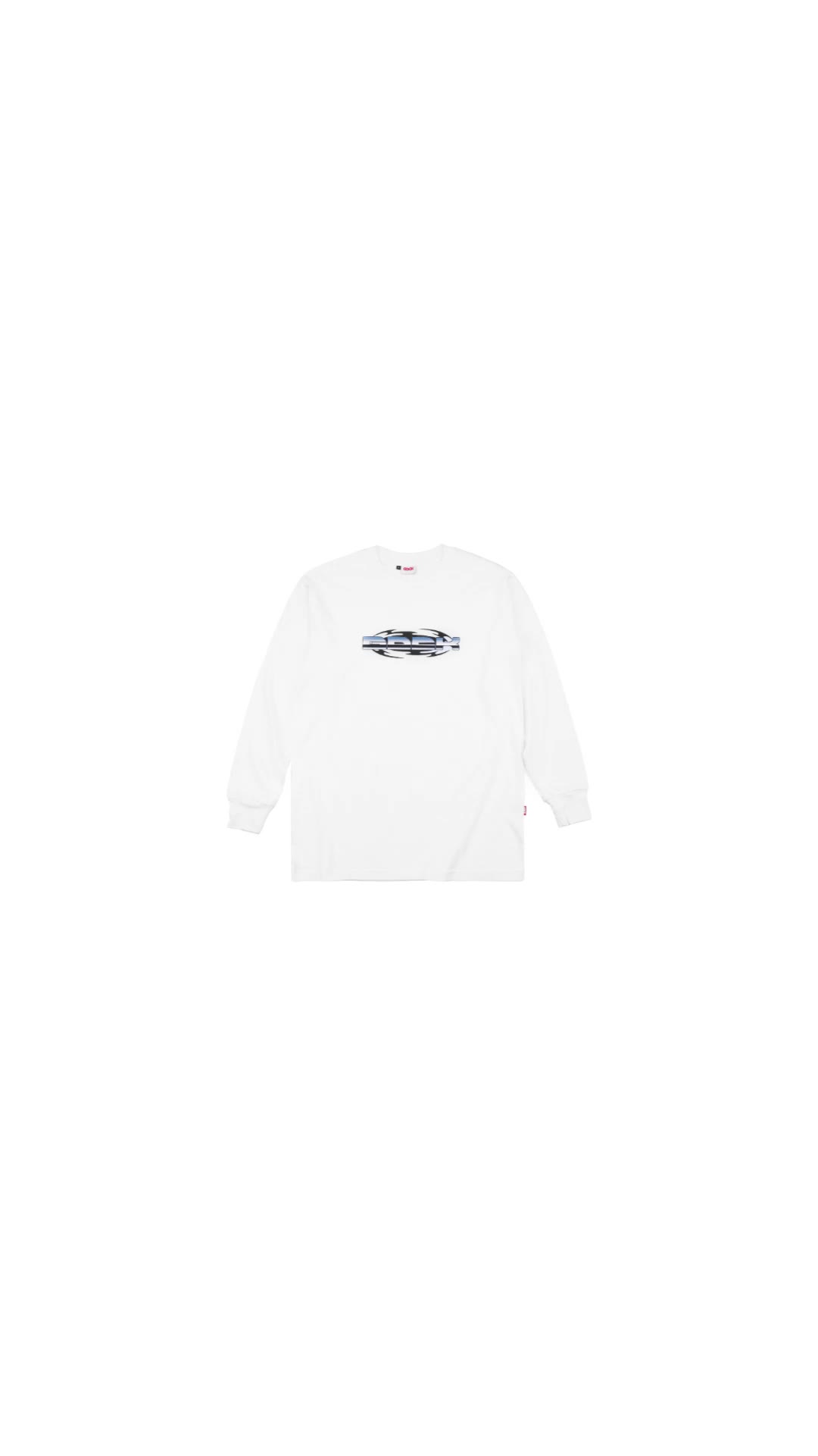 GDCK Longsleeve White HOME / Kaos Putih Lengan Panjang  / Baju Distro Katun Combed Pria