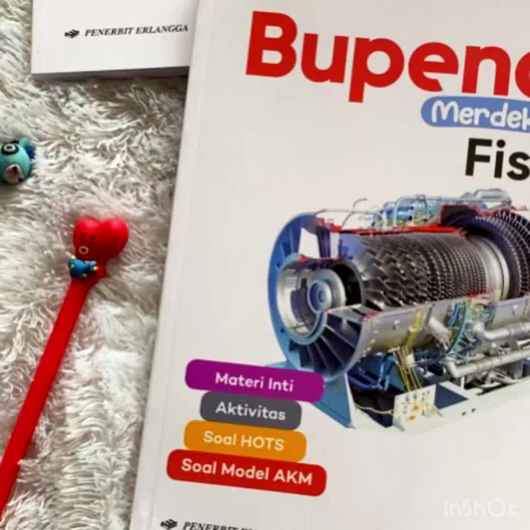 Seri Bupena & Mandiri Merdeka SMA Kelas 11 - Fisika - Matematika - Kimia - Geografi - Penerbit Erlangga - Kurikulum Merdeka - Buku Original
