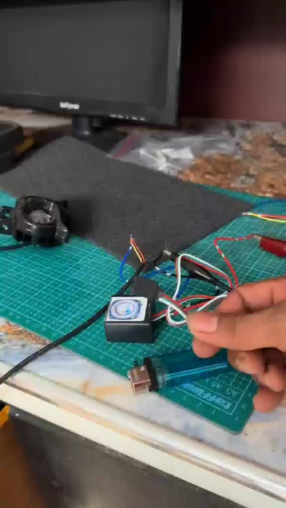 Saklar canggih touch on off 12v bebas fisik