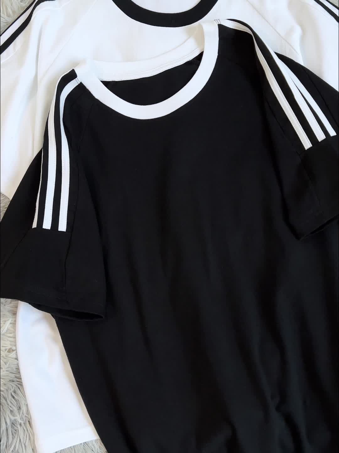 DreamGlow Baju Wanita Putih Black Kaos Premium Lengan Pendek Oversize Kaos Number 88 digit print pattern Atasan Wanita Kekinian Korean Style | Atasan Wanita Korea Style | Kaos Oversize Wanita | Baju Cewek Kekinian Korea Nyaman Santai T-Shirt Hitam Tee