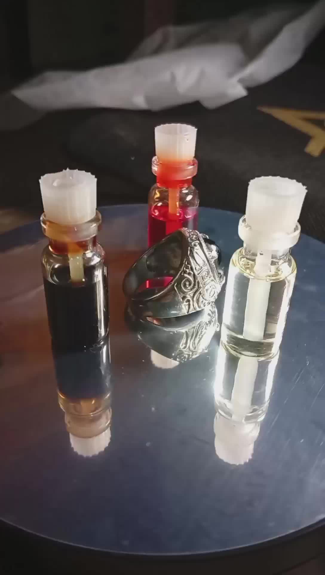 minyak boster 3ml isi 3pcs misik hitam misik putih jafaron merah