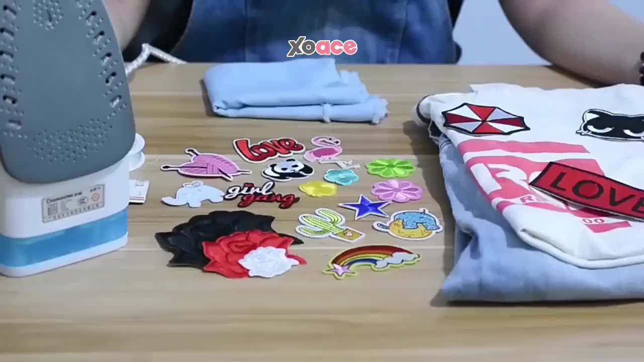 Bordir Patch Huruf Abjad Capital Letter Easter Series Iron On Iron Patch Setrika Baju Tema Paskah
