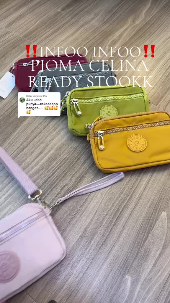 DOMPET WANITA / DOMPET HP  Wanita  3 RES / DOMPET 2IN1 / DOMPET SELEMPANG / PIOMA CELINA D006