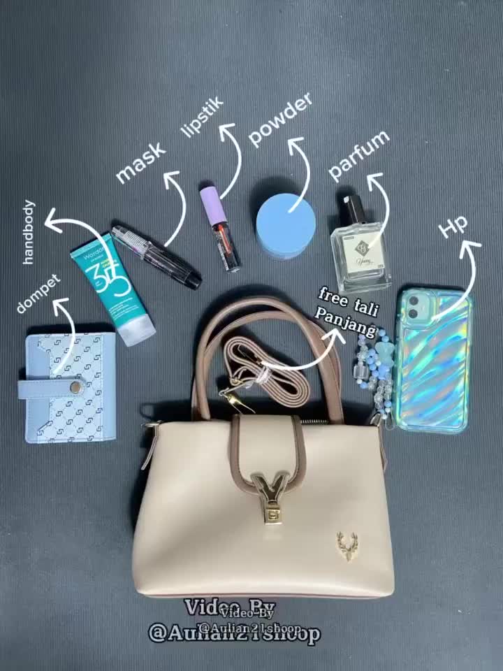 Suhamoon - Tas Yura Bag New Top Handle Selempang Wanita Model Kekinian Terbaru Viral