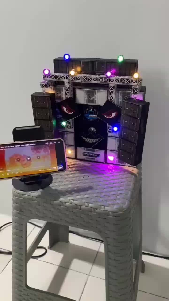 Sound Miniatur BP BINTANG PERKASA AUDIO GANTUNG BLUETOOTH FULL LAMPU - BISA REQ LOGO
